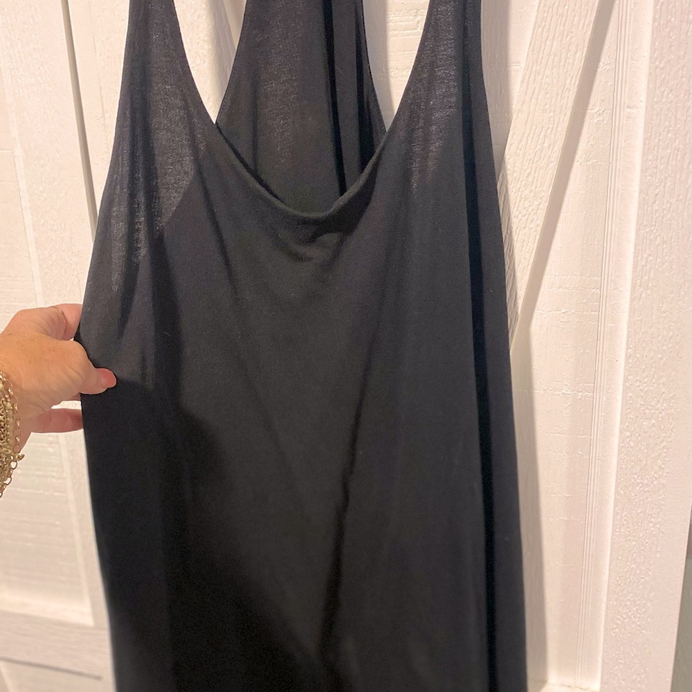 James Perse Racerback Mini Tank Dress size L